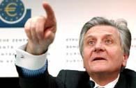 <p>O presidente do BCE, Jean-Claude Trichet, justificou hoje a necessidade de subir a taxa de juro de referência com o agravamento da inflação na Zona Euro</p>