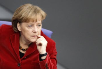<p>Merkel secundou Wolfgang Schauble, que falara também na competitividade</p>
