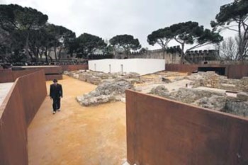 O núcleo arqueológico foi hoje apresentado