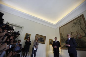 <p>Sócrates e Passos Coelho deram ontem em São Bento uma imagem de unidade</p>
