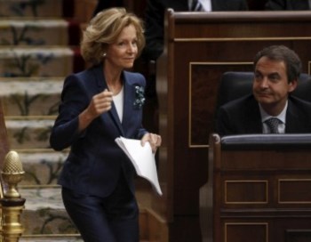 <p>Elena Salgado diz que "Portugal adoptou as medidas necessárias a que se tinha comprometido"</p>