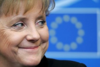 <p>A chanceler alemã Angela Merkel está contra o reforço do fundo de resgate</p>