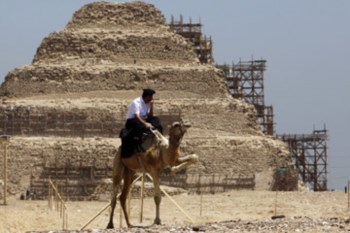 As autoridades egípcias pretendem utilizar esta tecnologia para proteger o seu património
