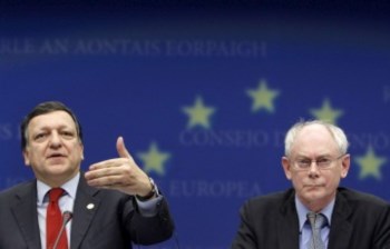 <p>Barroso e Rompuy chamam a atenção para a importância da votação das medidas na especialidade</p>