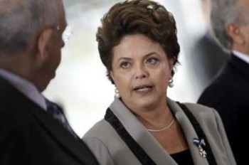 Dilma Rousseff e o ministo Nelson Jobim