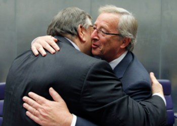 <p>Os ministros das Finanças da zona euro estão reunidos no Luxemburgo</p>