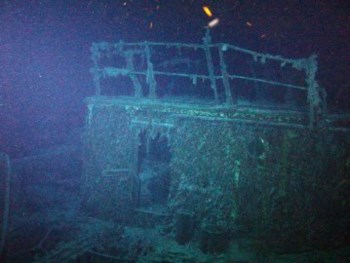 O “SS Mantola ”, afundado por alemães em 1917, está a mais de 1,6 quilómetros de profundidade