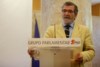 Campos e Cunha nas jornadas parlamentares do PSD, em 2010
