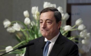 <p>Mario Draghi, presidente do BCE</p>