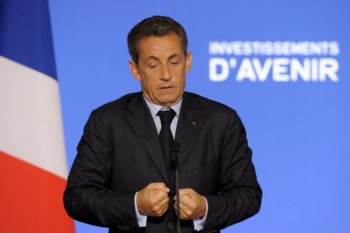 <p>Nicolas Sarkozy, presidente francês</p>