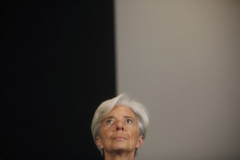 <p>FMI, liderado por Christine Lagarde, é um das instituições que suporta o empréstimo à Grécia</p>