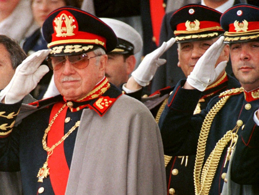 A ditadura de Pinochet deixou cerca de 3000 mortos e desaparecidos