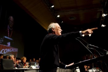 <p>Arménio Carlos fez um discurso duro</p>