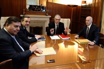 <p>Reunião entre líderes gregos foi inconclusiva</p>