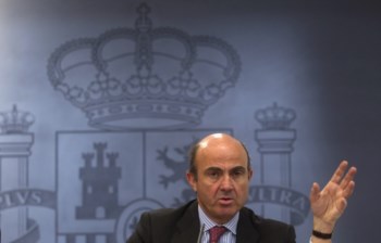 <p>Luis de Guindos, ministro da Economia e Competitividade</p>