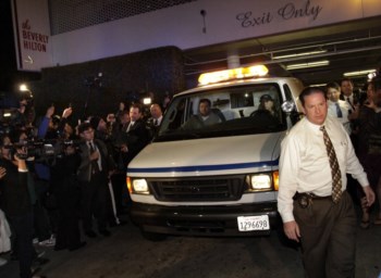 Durante um concerto nos Grammy, em 2011