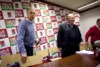Carvalho da Silva, antigo líder da CGTP, e João Proença, na greve geral de 24 de Novembro de 2011