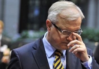 <p>Olli Rehn, comissário europeu dos Assuntos Económicos</p>