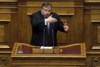 Evangelos Venizelos, ministro grego das Finanças