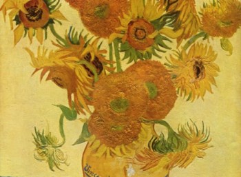 Um detalhe do quadro do Van Gogh