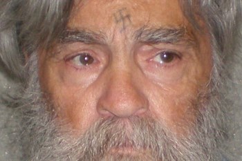 Manson, de 77 anos, numa fotografia divulgada a 5 de Abril