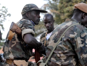 Os militares nas ruas de Bissau