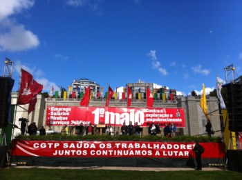 <p>Manifestação da CGTP</p>