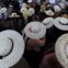 Bolívia, 26.07.2011 | Em foco, os chapéus de algumas das bolivianas de vários grupos éticos do país, presentes num encontro do Movimento para o Socialismo, em Cochabamba, dedicado a debater os direitos das mulheres indígenas | 