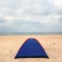 Uma tenda na praia da Ilha de Tavira