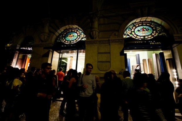 A Avenida da Liberdade, na edição de 2010 da Fashion's Night Out
