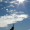 França, Paris, 11.09.2011 | A réplica parisiense da Estátua da Liberdade, fotografada em Paris a 11 de Setembro. 