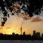 Nova Zelândia, 20.09.2011 | Há momentos assim: pôr-do-sol sobre Auckland. 