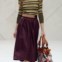 Uma modelo apresenta uma criação Burberry Prorsum Primavera/Verão 2012