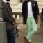 Prince Cassius (D), blogger de moda