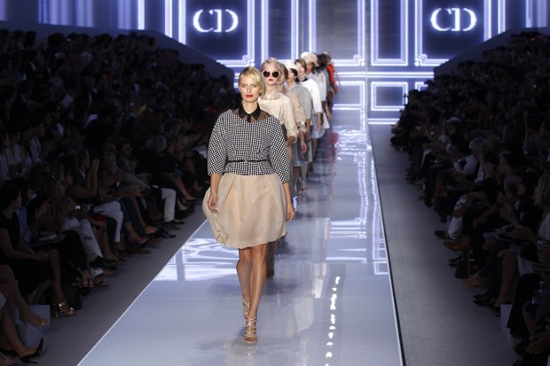 O desfile de hoje da Dior, na Semana de Moda de Paris