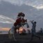 Paquistão, 3.11.2011 | Na praia de Clifton, em Carachi, um profissional do entretenimento de turistas: o cavalo é usado para pequenos shows para turistas e passeios na praia. 