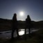 Uma Super Lua Cheia no momento em que se encontrava no perigeu (na zona orbital mais próxima da Terra). A maior Lua cheia das últimas duas décadas, 14% maior e 30% mais brilhante. No Farol e região do Cabo Espichel, Sesimbra, em 19/03/2011.