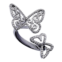 Butterfly|Anel de ouro branco e diamantes|€3600