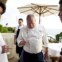 A prova de vinhos com o chef Marco Westmaas, o anfitrião Dieter Koschina e o escanção residente Arnaud Vallete