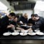 A equipa de cozinha do Vila Joya