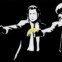 Pulp Fiction por Banksy: Tem 48h para roubar este quadro 