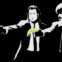 Pulp Fiction por Banksy: Tem 48h para roubar este quadro