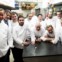 Os chefs participantes: Thomas Buhner, Johnnie Boer, Sigi Danler, Matteo Ferrantino, Norbert Niederkofler, Dieter Koschina, Peter Knogl, Christan Petz, Mario Lohninger, Nigel Haworth e Hans Neuner