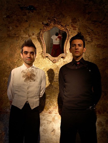 João Branco (à esquerda) e Luís Sanchez, a dupla criativa por detrás da Storytailors