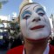 Na Hollywood Boulevard, cada um tem a sua máscara muito própria. No caso, muito profissional: é um elemento do Cirque du Soleil