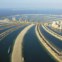 Vista aérea das residências em Palm Jumeirah 