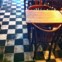 San Telmo: cafés desertos com chão aos quadrados e mesas de 100 anos onde Borges terá estado sentado com o seu amigo Bioy Casares 