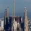 ESPANHA, 16.03.2012. As obras imparáveis da Sagrada Família. Prevê-se que só por volta de 2025 estará terminada a obra-prima imaginada por Gaudí  