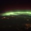 Aurora Boreal a partir da Estação Espacial Internacional, com os EUA em foco (25.01.2012)
