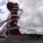 REINO UNIDO, 11.05.2012. A torre ArcelorMittal Orbit, novo monumento para assinalar as Olimpíadas 2012 em Londres, no Parque Olímpico 